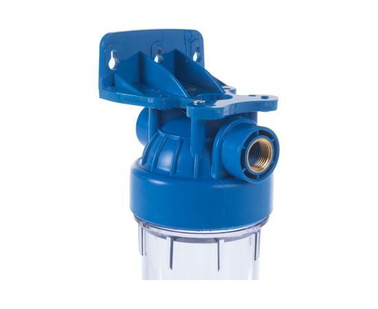 Корпус АКВА ПРО 10SL ХВС 1/2"" прозрачный, ключ и скоба FHPR12 444 – изображение 3