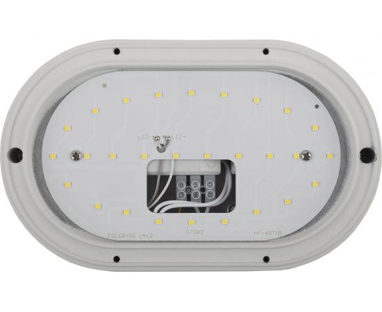 Светильник ЭРА SPB-7-12-O, Светодиодный, антивандал, IP65, 12Вт, 1140лм, 5000К, 220x135x65 мм, ОВАЛ, Б0030242 – изображение 3