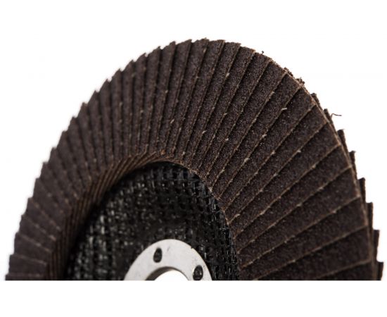 Круг лепестковый конический (125х22.2 мм; К100) для углошлифовальных машин Энкор 20523 – изображение 3