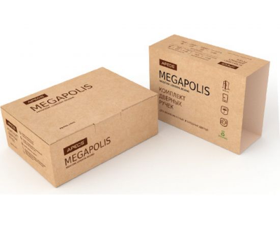 Дверные ручки Apecs Megapolis Mexico 23264 – изображение 3