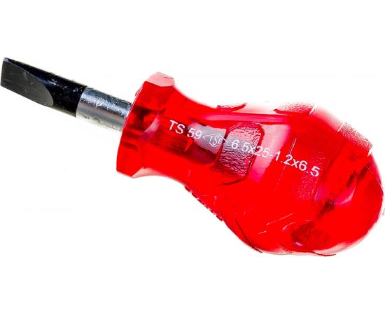 Укороченная отвертка с прямым шлицем KRAFT 6.5х25мм IZELTAS 4110176525 – изображение 4