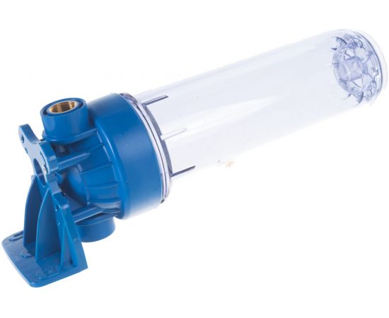 Корпус АКВА ПРО 10SL ХВС 1/2"" прозрачный, ключ и скоба FHPR12 444 – изображение 5