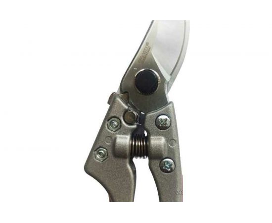 Садовый секатор с нержавеющим проходным лезвием и алюминиевым корпусом TRAUM 205 мм KC-C4258 – изображение 6