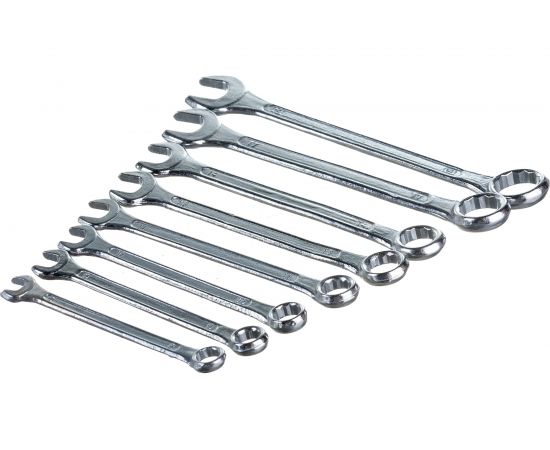 Набор из 8 комбинированных ключей РОКОТ (8,9,10,11,13,14,17,19 мм) 736-129 
