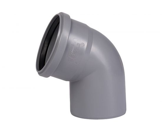 Канализационный отвод Ostendorf 90 мм, 67 градусов 114130 