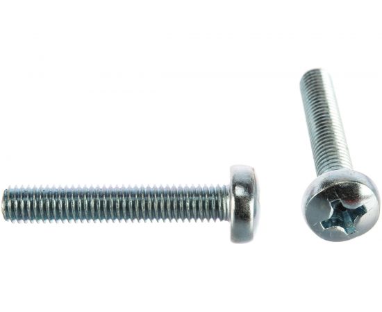 Винт КРЕП-КОМП полуцилиндрическая головка, цинк DIN7985 8х45 10шт вц845мф 