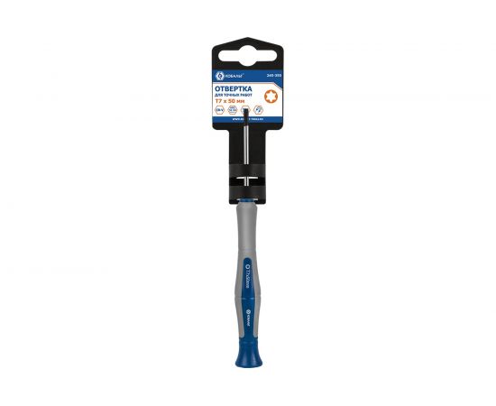 Отвертка для точных работ T7 х 50 мм CR-V, подвес КОБАЛЬТ Ultra Grip 245-350 