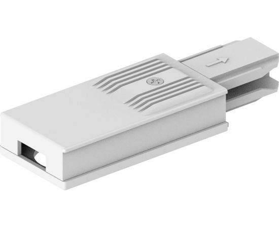 Cоединитель - коннектор для шинопровода FERON белый, LD1012, 41985 