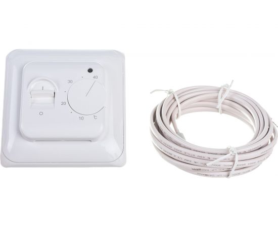 Электромеханический терморегулятор Heatline белый HLT-103 