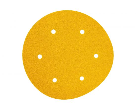 Круг шлифовальный на липучке Giraffe GOLD (225 мм; 6 отверстий; Р100) ABRAFORM AF-GG6-100 