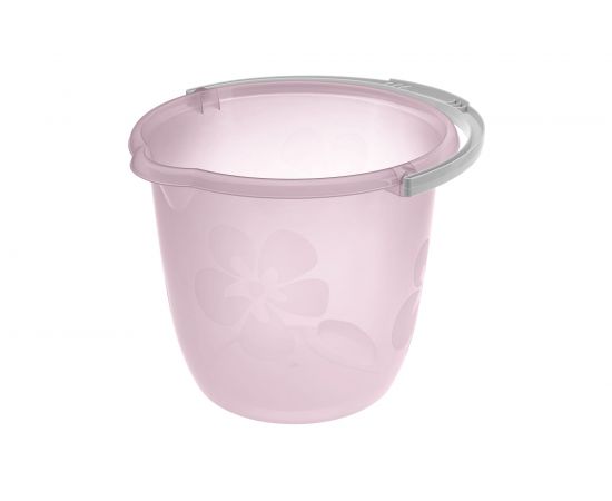 Ведро Бытпласт 8 л, розовое 431258405 