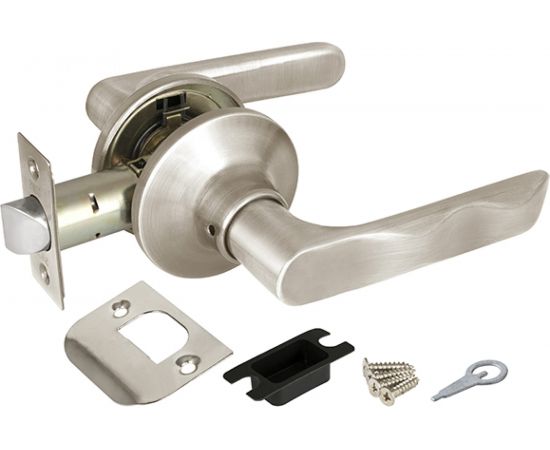 Ручка защелка PUNTO 6024 SN-P без фик. мат. никель 36815 