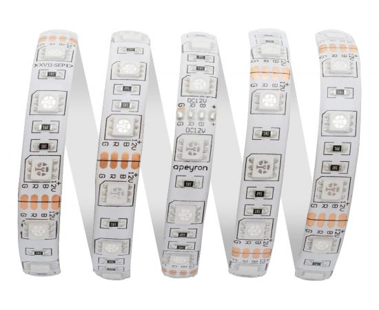 Светодиодная лента Apeyron 12В, 14,4 Вт/м 12 