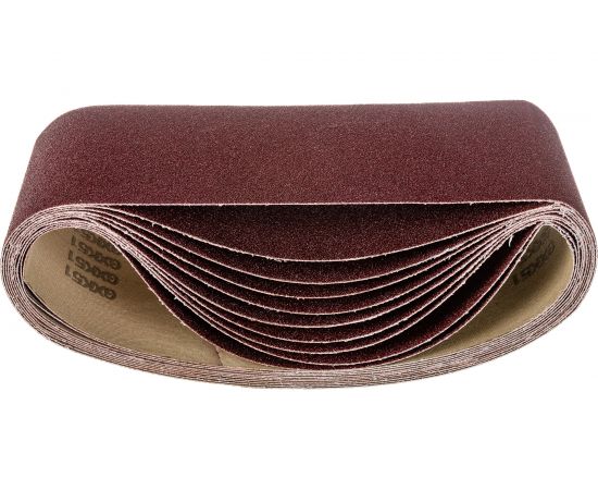 Шлифовальные ленты ЛБ 100х610 мм, А100, 14А, 10 шт. Tsunami D76110061014100 