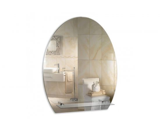 Зеркало mixline Уют 490х580 с полкой 525474 