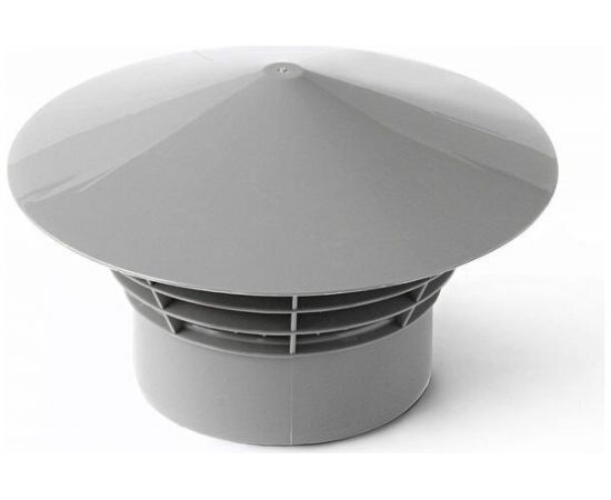 Вытяжной зонт РемоКолор внутренняя канализация, серый, 50 мм 143-494 