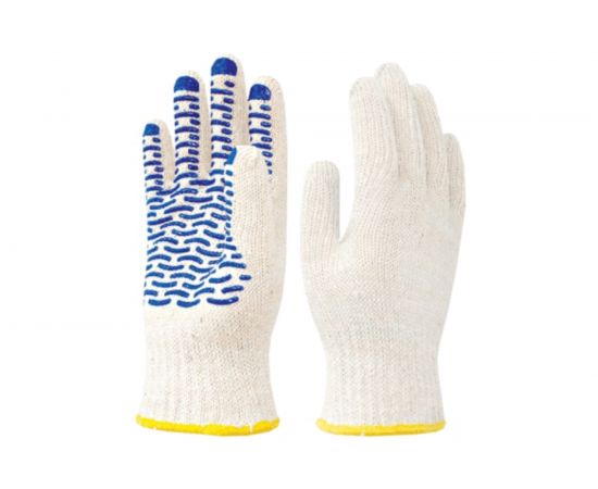 Перчатки х/б с ПВХ ВОЛНА СПЕЦ-SB Пер 012 