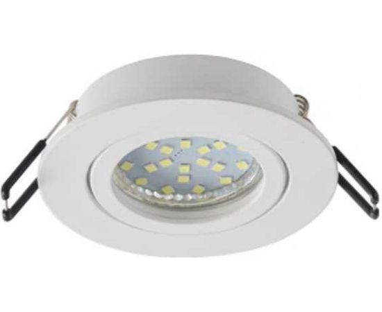 Встраиваемый алюминиевый светильник ЭРА KL86 WH MR16/GU5.3 белый Б0054350 