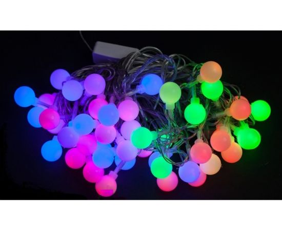 Светодиоды шарики MOROZCO RGB 18 мм 50 ламп Э221003 