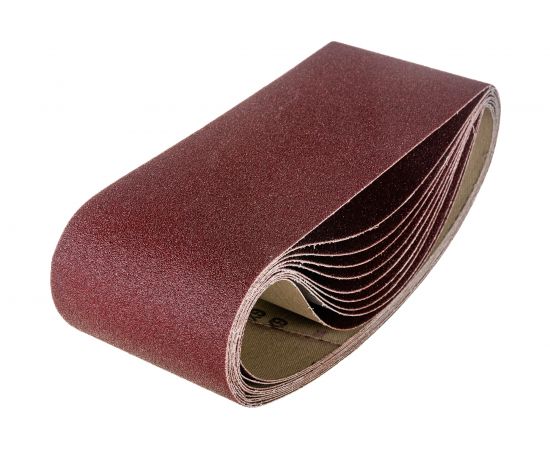 Шлифовальные ленты ЛБ 100х610 мм, А100, 14А, 10 шт. Tsunami D76110061014100 – изображение 2