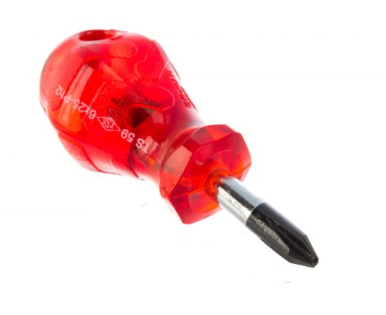 Укороченная отвертка с крестообразным шлицем KRAFT Phillips 6х25мм Ph2 IZELTAS 4130180625 – изображение 2