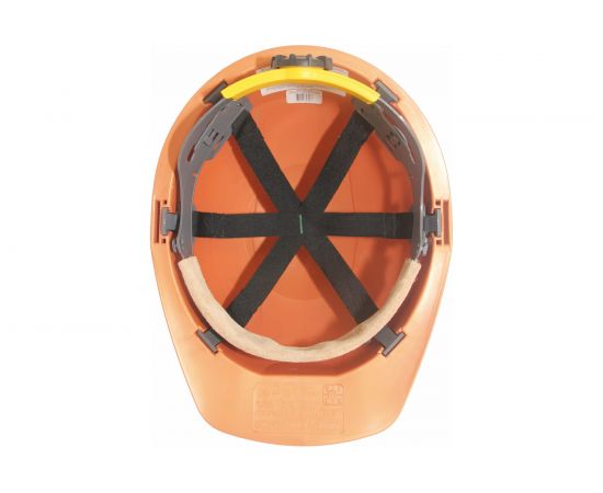 Защитная термостойкая каска РОСОМЗ СОМЗ-55 FavoriT Termo RAPID, красная 76716 – изображение 2