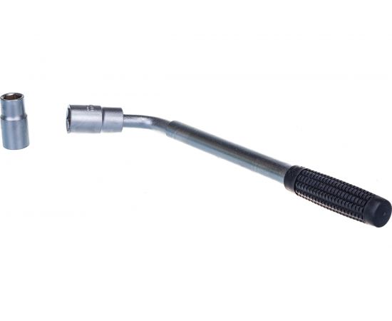 Балонный ключ HARDEN Г-образный, CRV, со сменной головкой, 17/19 мм и 21/23 мм 670231 – изображение 2