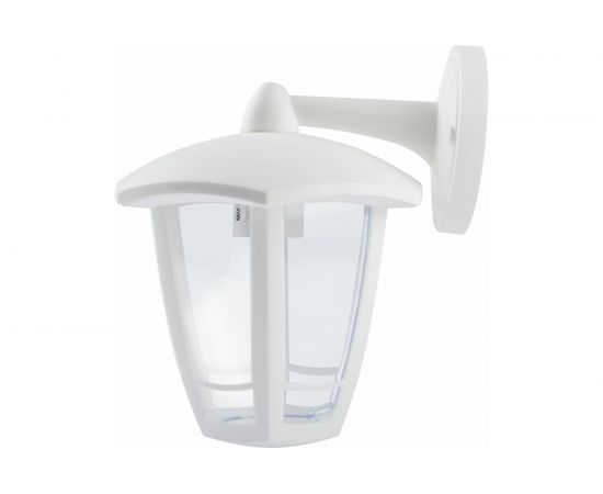 Садово-парковый светильник ЭРА 6 граней, белый, настенный, вниз Б0051198 – изображение 2