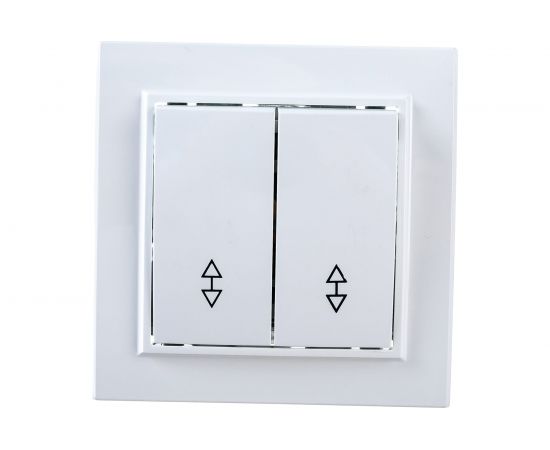 2-клавишный выключатель EKF, СП проходной 10А белый Минск Basic ERV10-027-10 – изображение 2