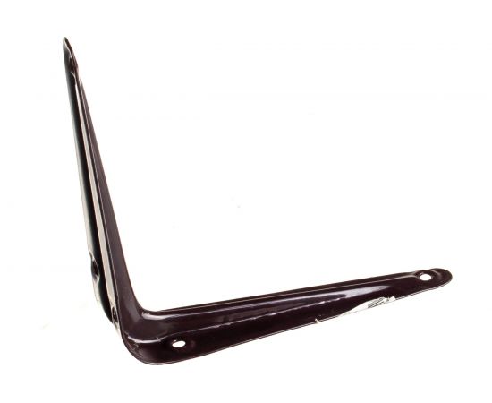 Угловой кронштейн с ребром СИБРТЕХ 100х125 мм коричневый 94022 – изображение 2