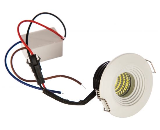 Встраиваемый светильник Elektrostandard 9903 LED3W COB WH белый a038445 – изображение 2