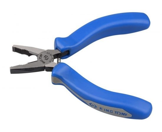 Комбинированные плоскогубцы (125 мм, мини) KING TONY 6114-05 – изображение 2
