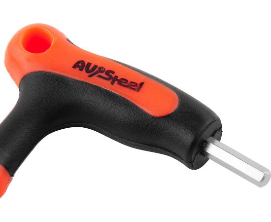 Ключ AV Steel T-образный HEX 4мм AV-360204 – изображение 2