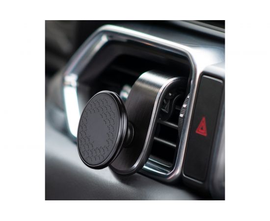 Магнитный автомобильный держатель на решетку воздуховода AKAI черный PM-531MV – изображение 3