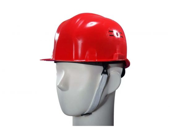 Защитная каска с храповым механизмом ИСТОК красная 20009 – изображение 3