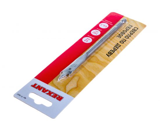 Сверло перовое по дереву (12х152 мм) REXANT 91-0663 – изображение 3