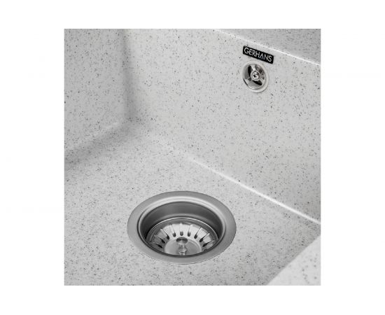 Кухонная мойка Gerhans B 27 19 СЕРЫЙ /БЕЛАРУСЬ/ 760х510 мм В27-19 – изображение 3