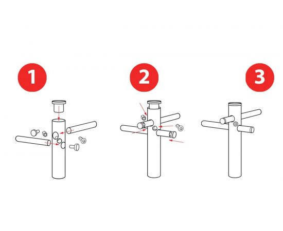 Ограждение GRILLUX Pillar 600x600 мм, зеленое ВЗР2526-01 – изображение 4