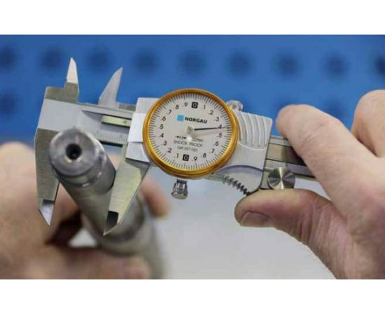 Штангенциркуль с круговой шкалой NORGAU 150мм-0,02мм 040027015 – изображение 4