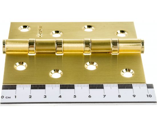 Универсальная врезная петля PIRUETTE SU-100X75X2.5 S.BRASS 2 шт 34401104 – изображение 4