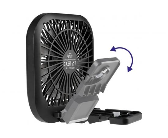 Автовентилятор Alca USB, трехскоростной, 5 В 524200 – изображение 5