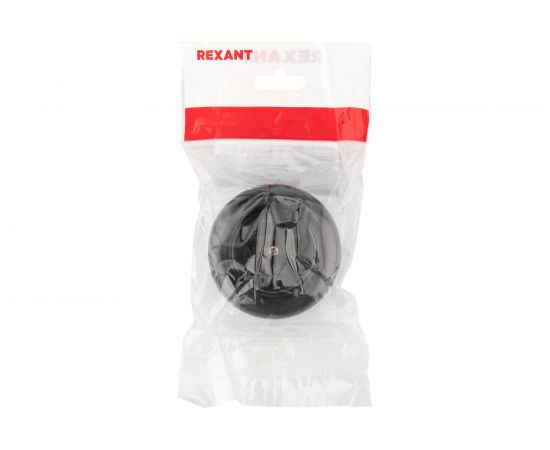 Штепсельная карболитовая розетка REXANT открытой установки без заземления 16 А черная 11-8980 – изображение 6