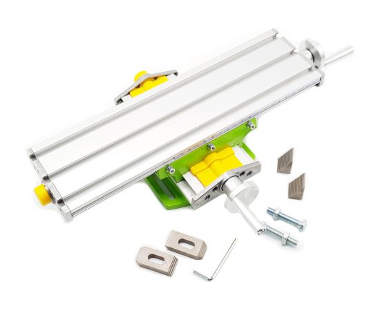 Стол координатный алюминиевый с прижимами (330x95 мм) ТЕХНОРЕАЛ МА320352011 