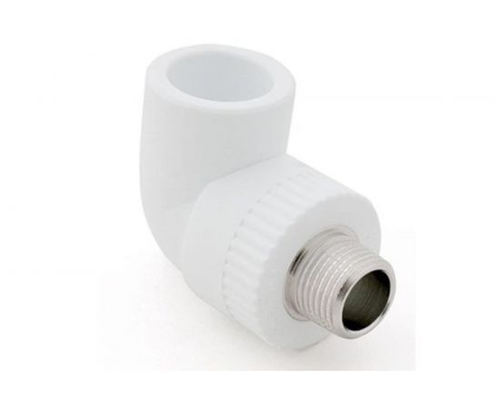 Угольник RTP PN25 комбинированный, наружная резьба, D32х3/4 мм 10805 