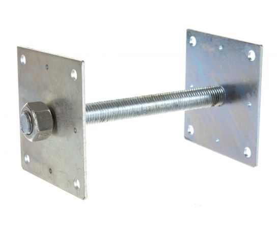 Регулировочная стойка ЗУБР Анкер 140х140х250мм х М24 310266-140 