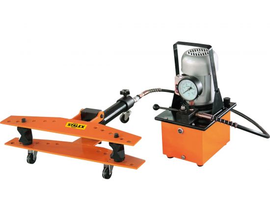 Электрогидравлический трубогиб (1/2 - 2 дюйма, рабочий ход 250 мм, 13т, 74 кг) Stalex HHW-2D EHPB-2D 
