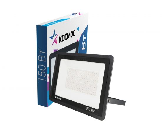 Светодиодный прожектор КОСМОС 150Вт, 12000Лм, IP65, 6500K S 495484 K_PR5_LED_150 