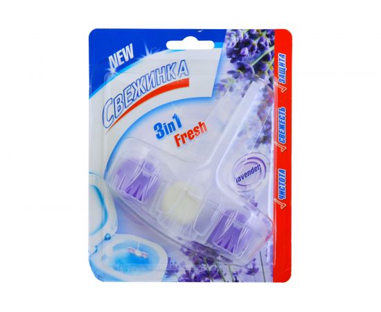 Освежитель Свежинка Блистер WC 3 in 1 Fresh Lavender 40 гр 3025 