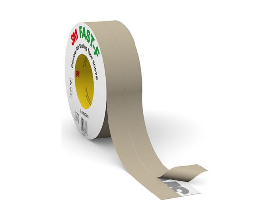 Односторонняя лента для гидроизоляции с разделённым лайнером 3М FAST-F 8067E бежевая, 50 мм х 25 7100086951 
