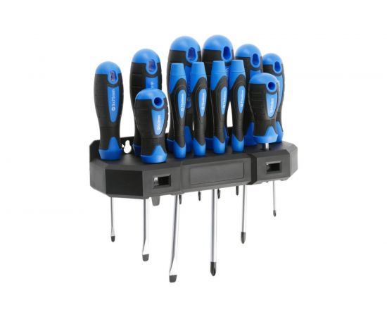 Набор отверток HOEGERT TECHNIK HOEGERT TECHNIK 12 шт, сталь S2 HT1S097 